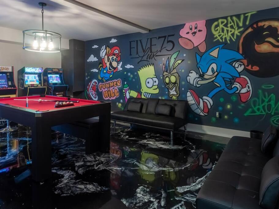 Five75Lux Atl King Bed & Game Room Downtown Atlanta Esterno foto