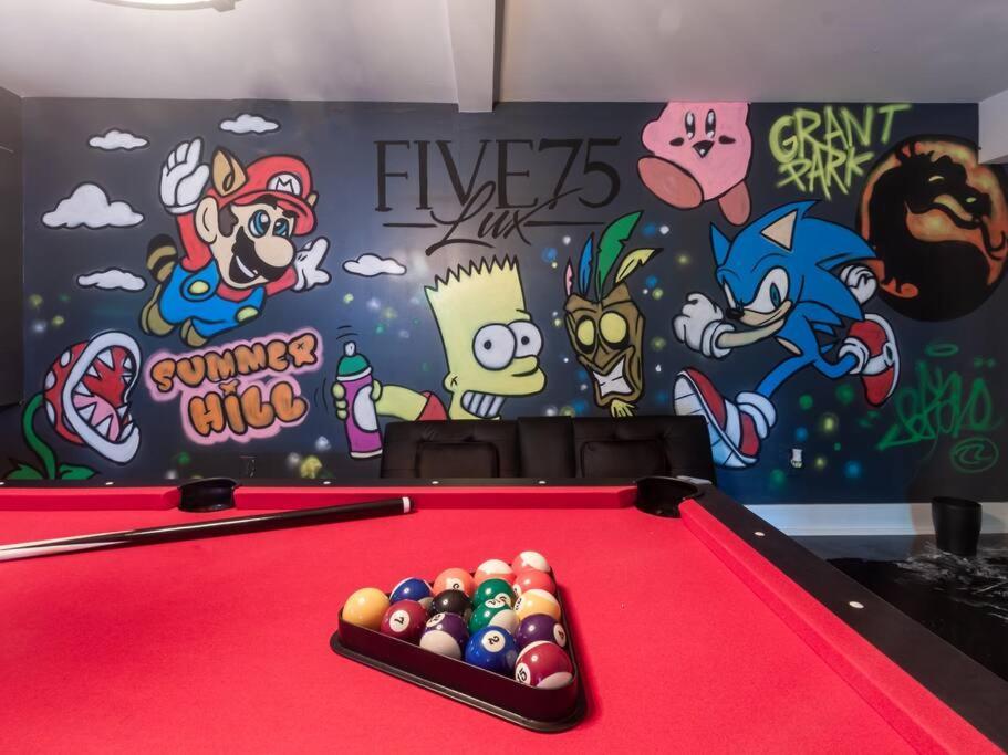 Five75Lux Atl King Bed & Game Room Downtown Atlanta Esterno foto