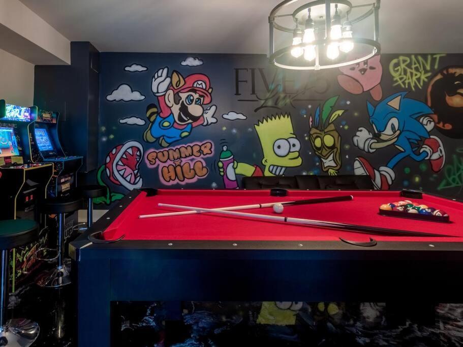 Five75Lux Atl King Bed & Game Room Downtown Atlanta Esterno foto